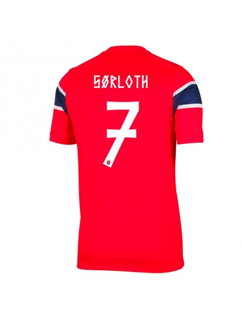 Norwegen Alexander Sorloth #7 Heimtrikot WM 2026 Kurzarm Norwegen Alexander Sorloth #7 Heimtrikot WM 2026 Kurzarm